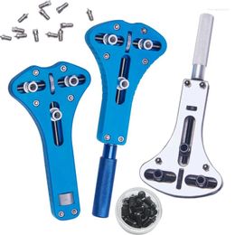 Watch Repair Kits Alloy Steel 3 Screw Adjustable Back Case Cover Opener Remover Wrench Battery Changing Tool Accessories