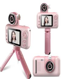 Children039s highdefinition digital camera 180 degree flip small micro SLR pography24436637579