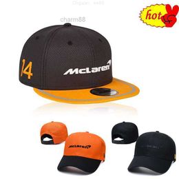 Ball Caps Streetwear Outdoor Sports Car Team F1 Racing Hat Baseball Cap Cotton Embroidered Snapback For McLaren Badge Motorcycle Gift Man Y78