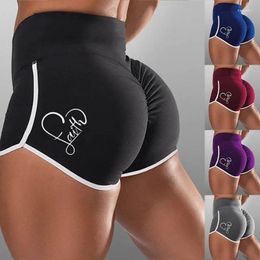 Active Shorts Summer Sport Women High Waist Elasticated Seamless Fitness Leggings Push Up Gym Training Tights Pocket Short