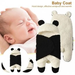 Blankets Good Multi-purpose Infant Swaddle Sack Warm-keeping Adorable Appearance Ultra-soft Fluffy Sleeping Bag