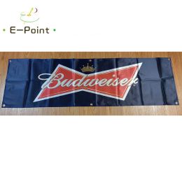 Accessories 130GSM 150D Material Budweiser King of Beers Banner 1.5ft*5ft (45*150cm) Size for Home Flag yhx128