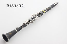 High Grade Buffet 1986 B12 B16 B18 Clarinet 17 Key CramponCie A Paris Bakelite Tube Clarinet Instruments with Case Accessories2029990