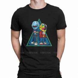 kids Helmet O Neck TShirt Daft Punk Fabric Original T Shirt Men Clothes Individuality Fluffy Hot Sale l4mf#