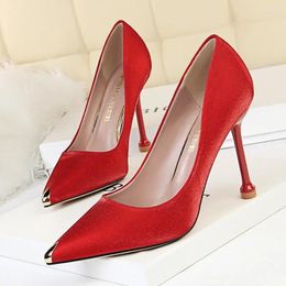 Dress Shoes 2024 Women Pumps High Heels Fashion Office Stiletto Party Female Comfort