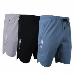 men Running Shorts with zipper pocket 2023 Summer comfort Quick Dry Fitn Bodybuilding Gym Sport Training Short Half Pants X8tO#