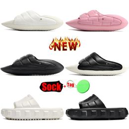 Designer Sandals For Mens Womens Slippers B-IT Ari-rubber Rubber Leather Platform shoes Black White Embossed Pink Oreo Flat Slides Sandale Size 36-45