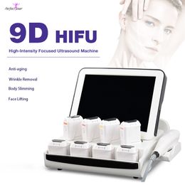 HIFU Machine High Intensity Focused Ultrasound Slimming Tightening Wrinkle Removal Face Lifting Beauty Equipment