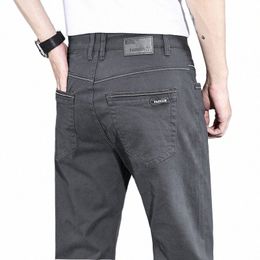 2024 Spring Brand High-quality Clothing New Cargo Pants Men 97%Cott Outdoors Casual Pant Wide Korean Trousers Male Q22U#