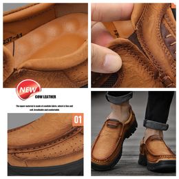 Neu verkaufte Schuhe für Herren aus echtem Leder GAI Freizeitlederschuhe Business-Loafer leicht hochwertig Klassisch Klettern Designer 38-51 Herren cool