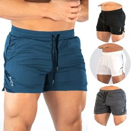Mens Running Shorts Training Workout Bodybuilding Gym Sports Men Casual Clothing Male Fitness Jogging 240322