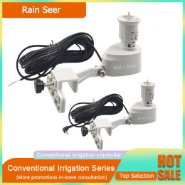 Timers Rain Seer Wired Rainfall Sensor Home Garden Connected Devices Kit Irrigation Water Timer Can Connect Electromagnetic Valve
