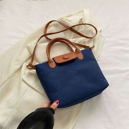 Factory Shoulder Bag Store Free Shipping Trendy and Stylish for Autumn Winter New Oxford Cloth Handbag One Crossbody7YIT