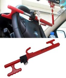 Car Auto Tempered Steel Antitheft Steering Wheel Lock with Keys for Trucks Van SUV8538044