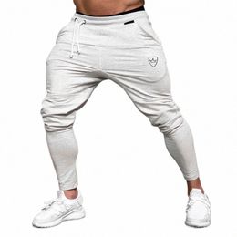 casual workout gym sweatpants jogging pants men's casual pants men's fitn cott track pants spring and autumn sportswear e7HA#