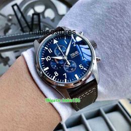 Watches For Men Watch Colour Excellent Men 43mm Stainless Steel Sapphire Leather Strap Automatic Mechanical Watches Wristwatches