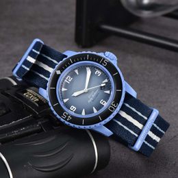 the Transparent Cover is Suitable for GF Bao Co Branded X Nylon Belt Imitation Mechanical Watches