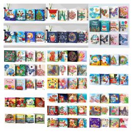 Stitch Special Diamond Painting Cards 6/8/12pcs 5D DIY Card Postcards Birthday Christmas Card Greeting Gift Home Desktop Decoration