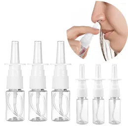 Storage Bottles 10 Pcs Saline Water Nasal Spray Bottle Portable Essential Oil Rhinitis Sprayer Baby