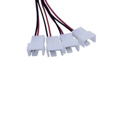 4 Pin To 3 Pin PC Computer CPU Fan Connector Cooling Reduce Resistor Noise Extension Cable Deceleration Line Cord Wire for PCfor Computer Cooling