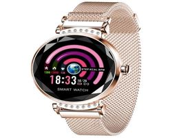 Watches dynamic UI color screen diamond modeling physiological period reminder lady039s fashion smart watch with Heart rate mon4065642