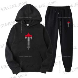 Men's Tracksuits Child 2023 High Quality Brand Hoodie Men Women Kdis Fashion Loose Long Slve Autumn Winter Jumper Uniex Couple Sports Sweater T240326