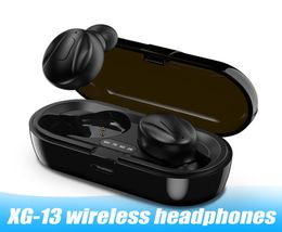 XG13 TWS Bluetooth 50 Wireless Earphones InEar Stereo Headphones Noise Reduction Sport Earbuds For Android Phone In Retail Box9881342