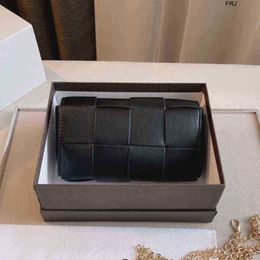 Bottegvenetas Cassettes Bags Crossbody Bag Mini Belt Bag Pack Weave Fanny Knitted Waistbags Fashion Women Leather Crossbody 2024 with Opp Have Logo
