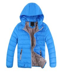 Boys Girls Jackets Baby Children039s Outerwear Kids Winter Warm Hooded Coat Good Quality Children CottonPadded Winter Down Jac7917905