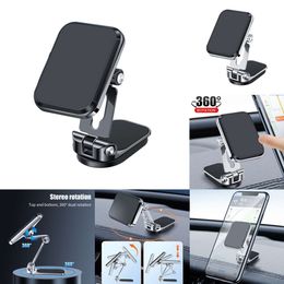 New Car Holder Rotatable Foldable Phone GPS Bracket Dashboard Strong Magnetic Mount For Iphone 14 15 Samsung Huawei