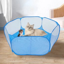 Pens Pet Playpen Portable Indoor Outdoor Small Animal Cage Game Playground Fence for Hamster Chinchillas Exercise Anti Escape Fence