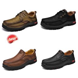 neue verkaufende Schuhe für Männer aus echtem Leder GAI lässige Lederschuhe Business-Loafer leicht hohe Qualität Kletterdesigner EUR 38-51 Männer cool