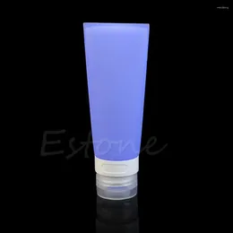 Storage Bottles Travel Silicone Packaging Bottle Lotion Bath Shampoo Tube 38ML / 60ML 80ML