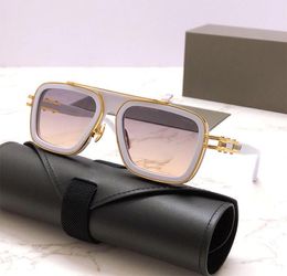 Men Women Designer Sunglasses GRAND LXN EVO luxury MACH series plated retro plate square fullframe business style sunglasses5534851