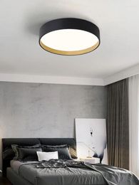 Ceiling Lights Italian Minimalist Bedroom Round Dining Room Studydecorative Led Lamps Simple 2024 Home Master Lamp