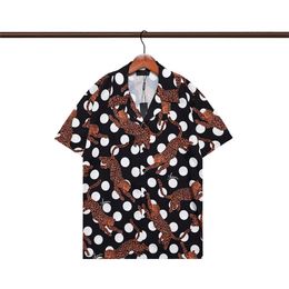 AA New Designers Shirts Beach Shorts Mens Fashion Hawaii Floral print bowling shirt Casual Shirts Men Short Sleeve Pants Variety Dress Shirt