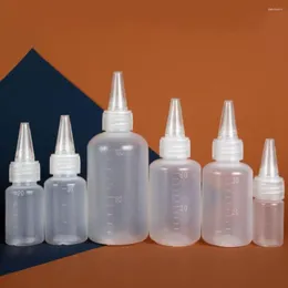 Storage Bottles Pointed Mouth Plastic Dropper Small Sample Bottle Squeeze Kitchen Supplies Container