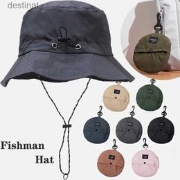 Wide Brim Hats Bucket Hats Waterproof fisherman hat for women summer sun protection UV protection camping hiking mountain hat for men bana toilet outdoor hat C24326