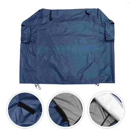 Other Bird Supplies Outdoor Cage Animal Cover Waterproof 190 Silver Coated Polyester Taffeta Yard Travel Parrot Birdcase