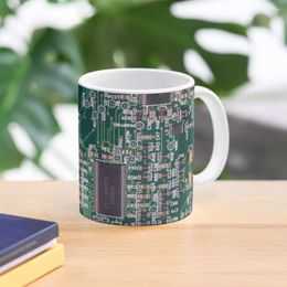 Mugs Printed Circuit Coffee Mug Cups Sets For Cafe Ands