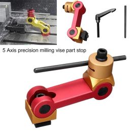 Joiners 1pc Locator Tool Universal Adjustable Aluminium Alloy Mill Hines Work Stop Locator Tool Part Workpiece Woodworking Hand Suppli