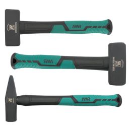 Hammer Drilling/Crack Hammer Masonry Hammer with Fiberglass Handle & NoSlip Cushion Grip 1000G 800G 400G Hammer Hand Tools