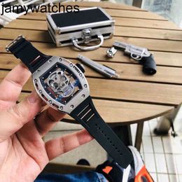 Mechanical Richarsmill Luxury Mens Watch Automatic Atmospheric Hollow Skull Large Dial Fashion Characteristic Personalised Move