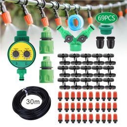 Timers Double Dial Code Dry Battery Motor Valve Water Timer Automatic Garden Watering System Water Drip Irrigation System