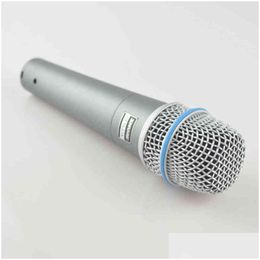 Microphones Microphone Beta57A High Quality Snare Tom Drum Micro Professional Super-Cardioid Dynamic Instrument Beta Wired Mic For S Dhhls