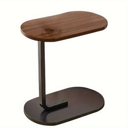 1pc Movable Simple Table for Sofa Side, Coffee Home Small Square Bedside Table, Living Room Bedroom Accessories