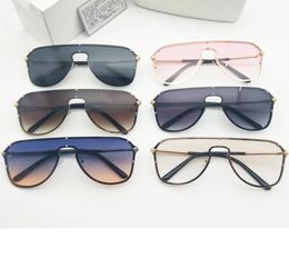 Big Explosion Metal Frame Sunglasses Women and Men NICE FACE Glasses Sun Visor Glasses Brand Riding Glasses High Quality 6 colors9001590