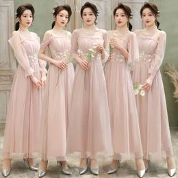 Bridesmaid Dress New Long Wedding Evening Fairy Sisters Hosting Graduation