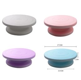 DIY Cake Turntable Baking Silicone Mold Plate Rotating Round Cake Decorating Rotary Table Pastry Supplies Cake Stand8821457