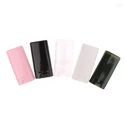 Storage Bottles 1Pcs Empty Refillable Bottle 15g Plastic DIY Lipstick Lip Tubes Portable Cosmetic Deodorant Containers For Travel